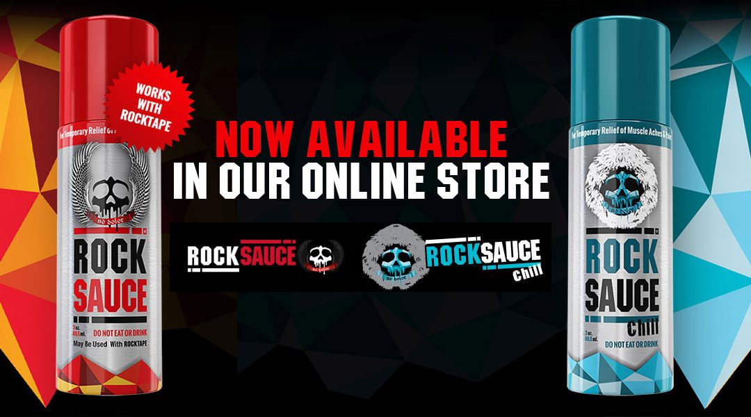 Introducing RockSauce® and RockSauce Chill®, the World’s Hottest & Coldest Pain Relief